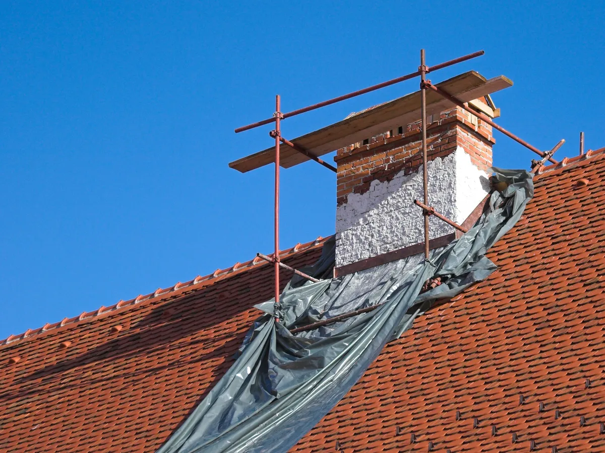 Chimney Repairs work by Crest Roofing & Cladding