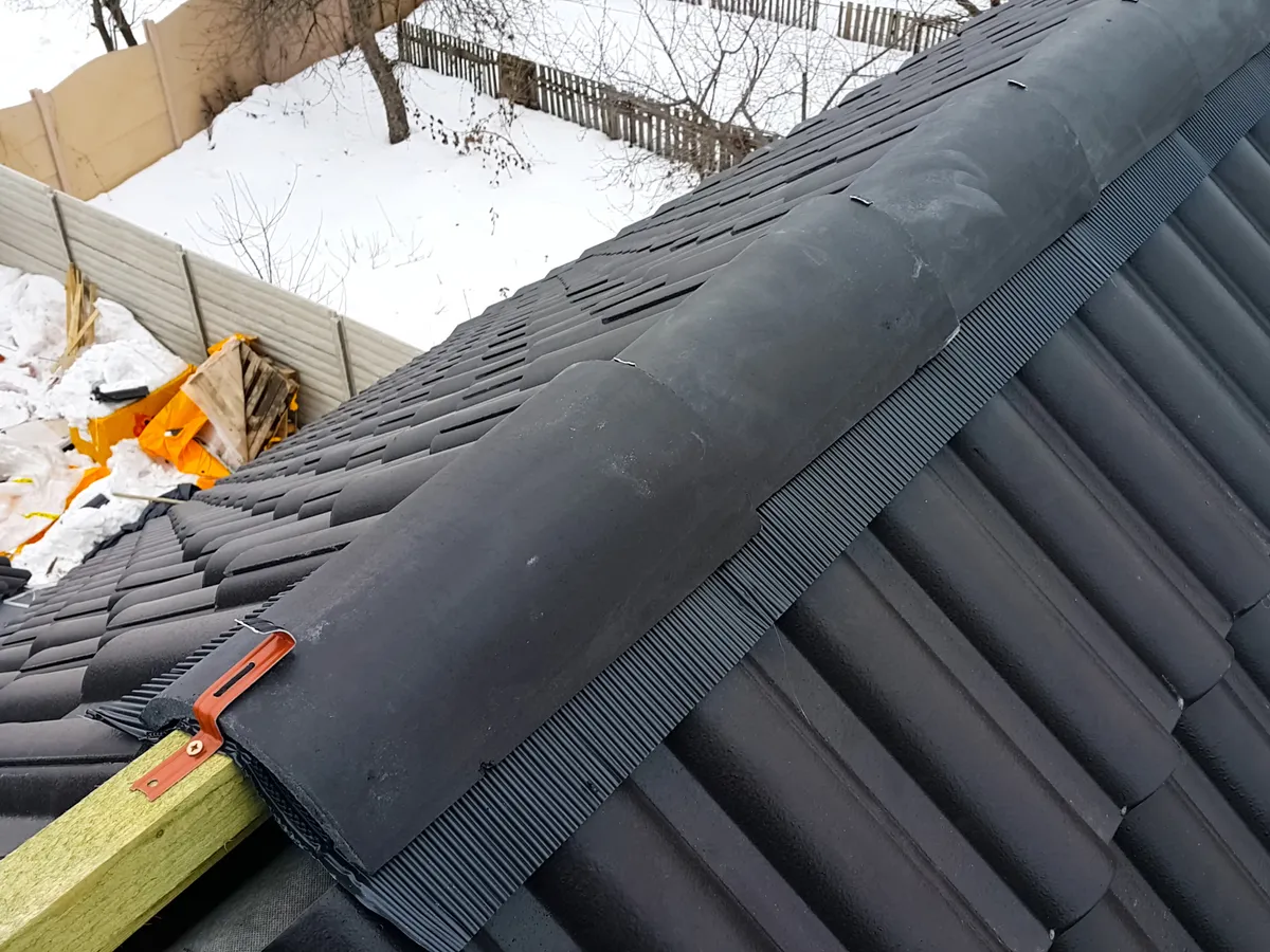 Dry Fix System work by Crest Roofing & Cladding