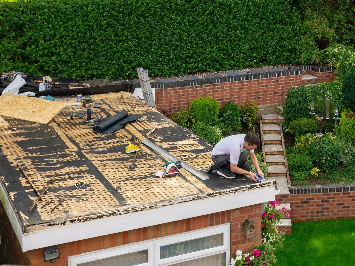 Garage Roofs by Crest Roofing & Cladding near Blackpool